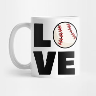 Love Baseball Mug